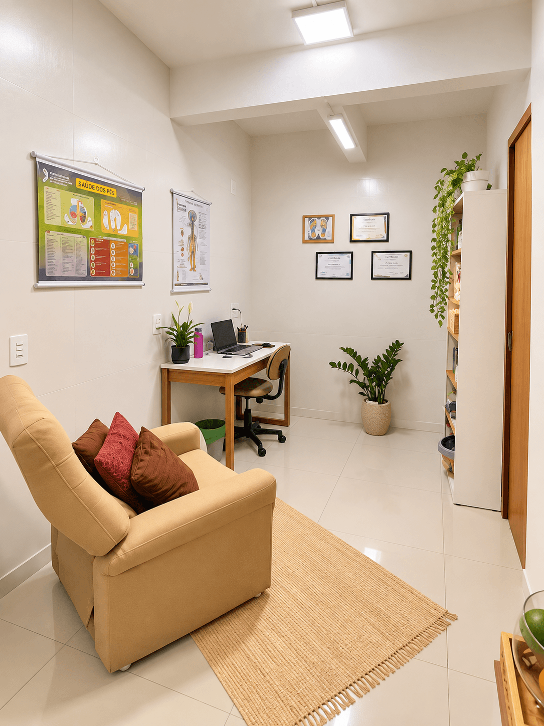 Espaço de atendimento de Ana Paula